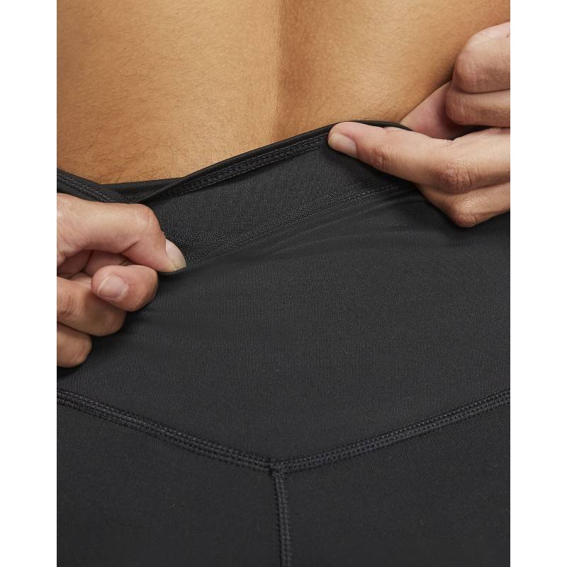 Woman Tight Nike One 7/8 black/red/yellow