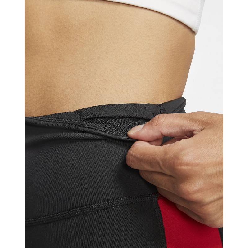 Woman Tight Nike One 7/8 black/red/yellow