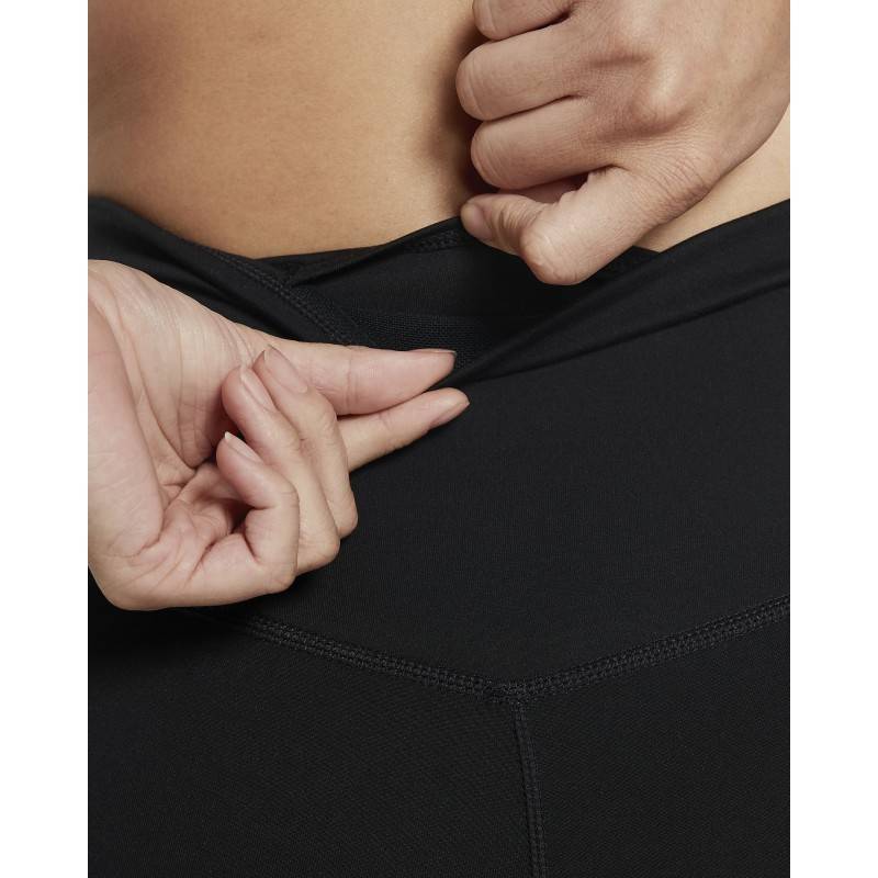 Dámské legíny Nike One 7/8 černo-šedivé