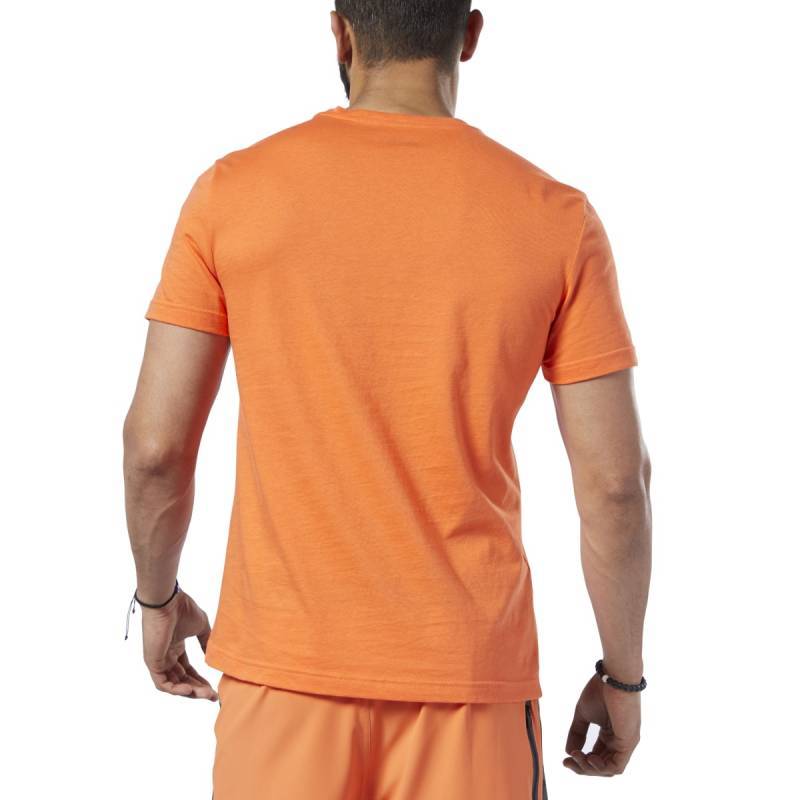 Man T-Shirt Reebok CrossFit Camo Logo Tee - DY8446