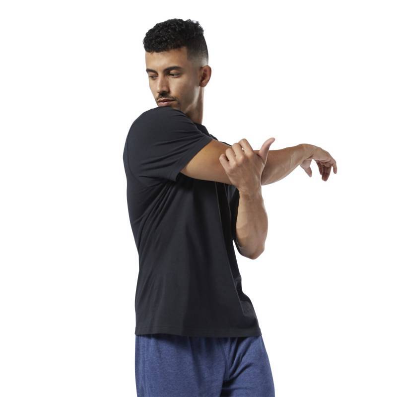 Man T-Shirt Reebok CrossFit Camo Logo Tee - EC1478