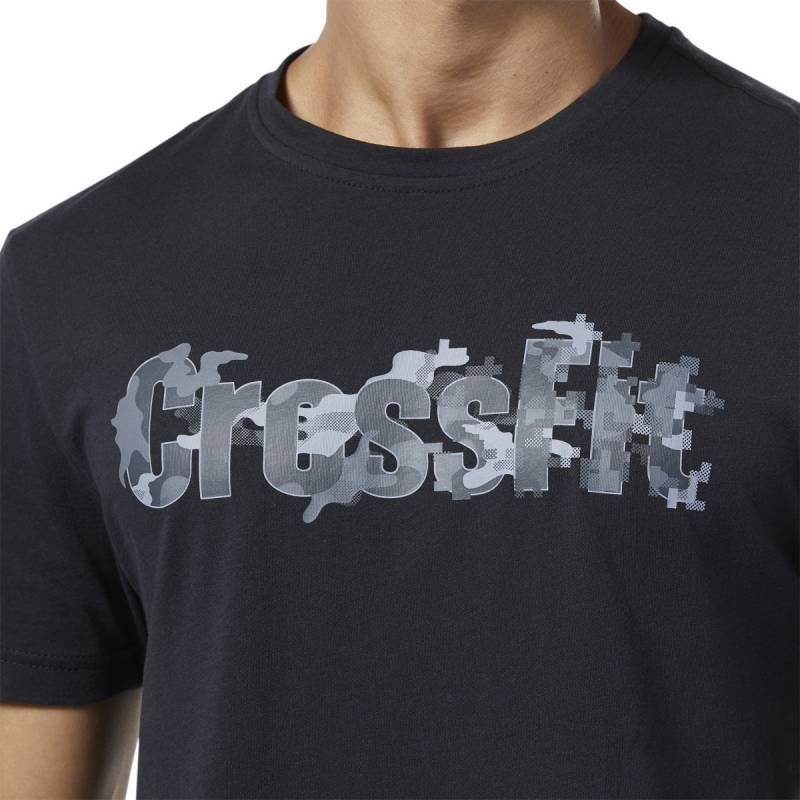 Pánské tričko Reebok CrossFit Camo Logo Tee - EC1478