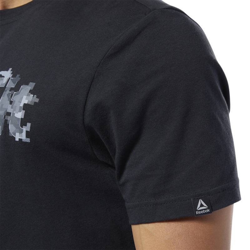 Pánské tričko Reebok CrossFit Camo Logo Tee - EC1478