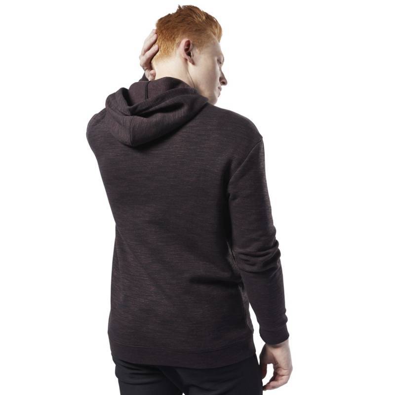 Pánská mikina TE Marble BL OTH Hoodie - DY7787