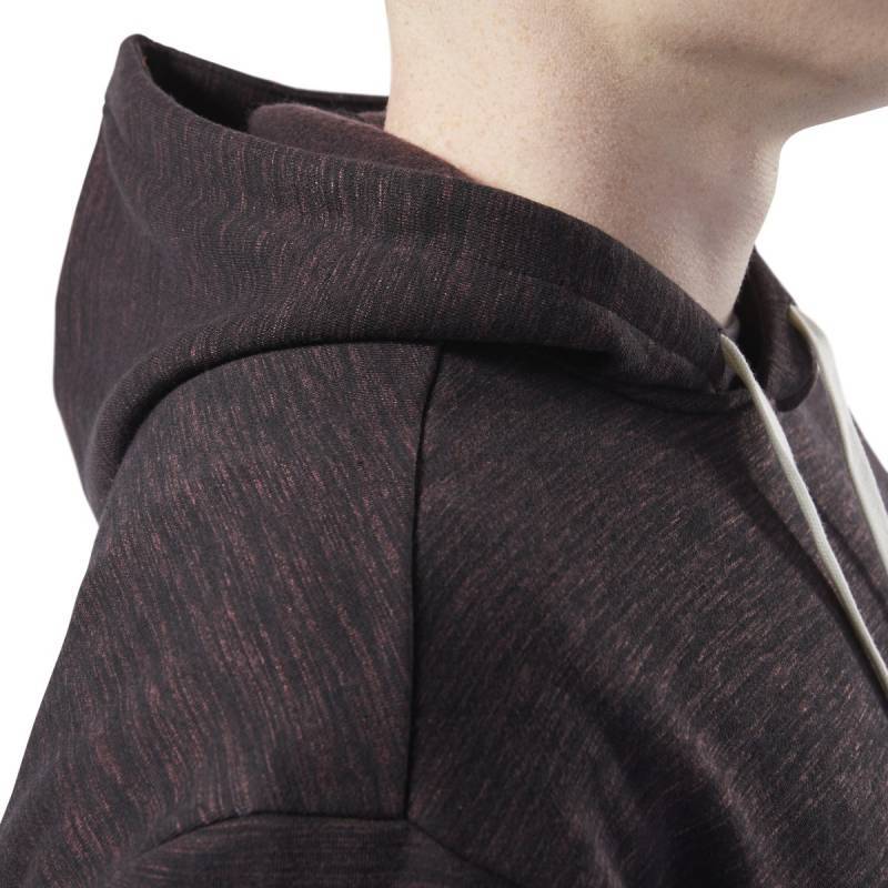 Pánská mikina TE Marble BL OTH Hoodie - DY7787