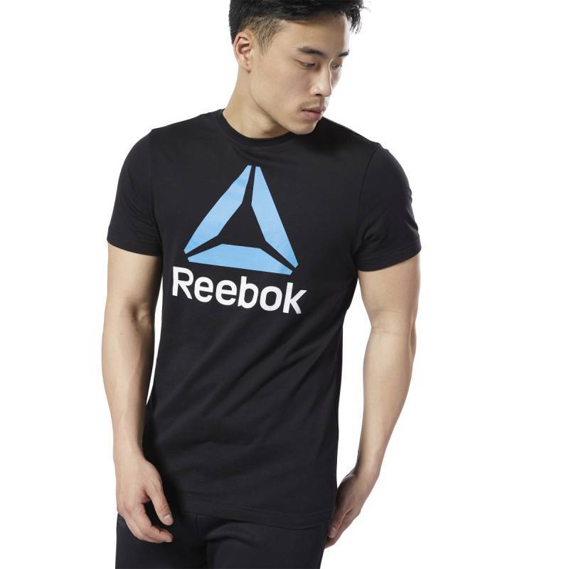 Pánské tričko QQR- Reebok Stacked - DY7823