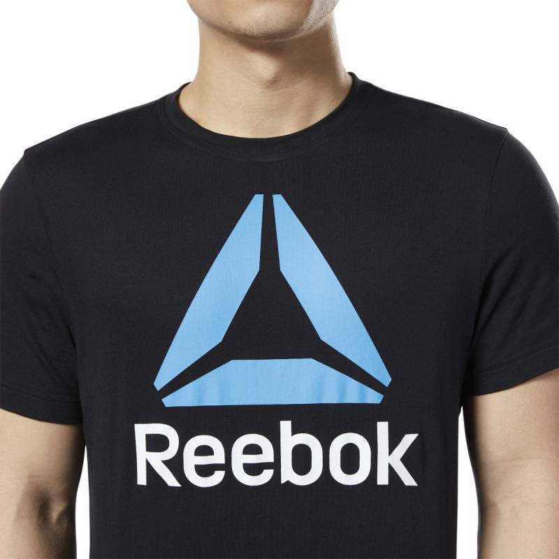 Pánské tričko QQR- Reebok Stacked - DY7823