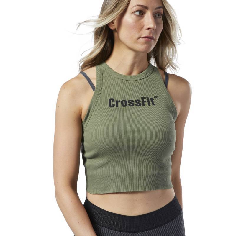Dámský top Reebok CrossFit Authentic Crop Tank - EC1406