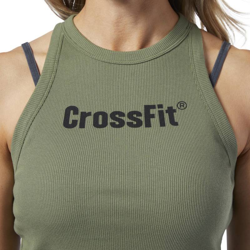 Woman top Reebok CrossFit Authentic Crop Tank - EC1406