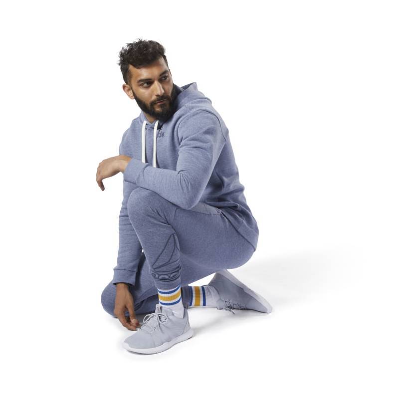 Man hoodie TE Marble BL OTH Hoodie - EC0804