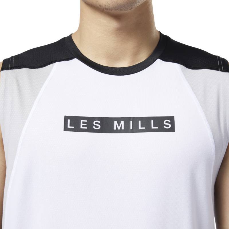Man T-Shirt Les Mills SmartVent Tank - ED0571
