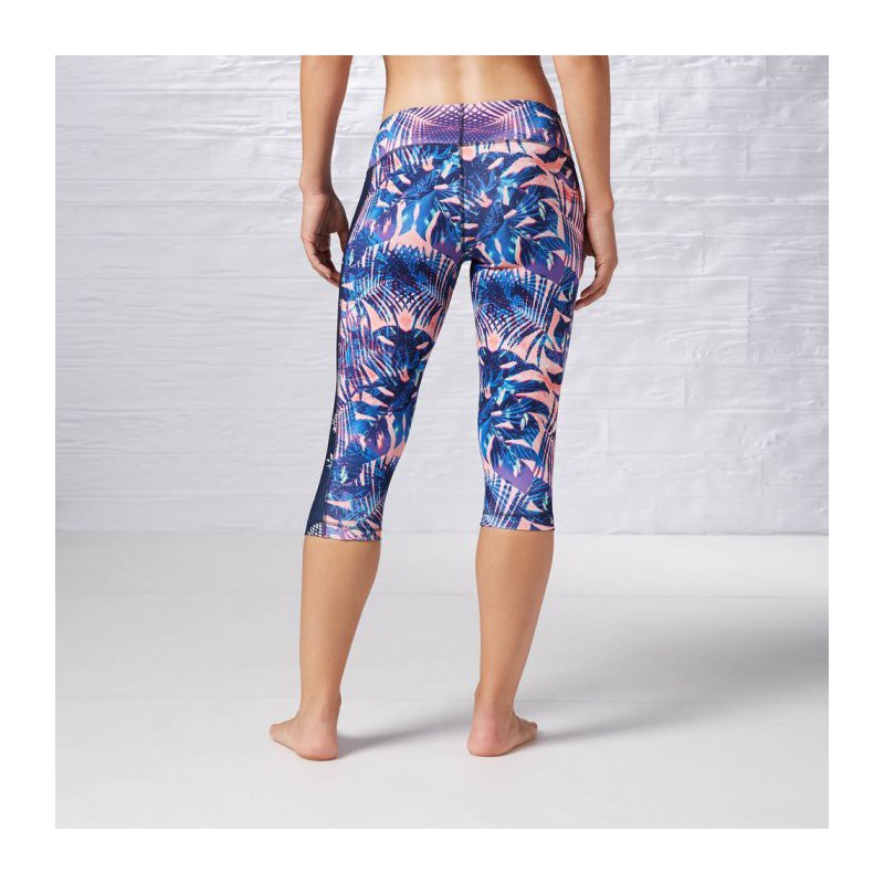 Dámské legíny Reebok YOG PRINT CAP B83934