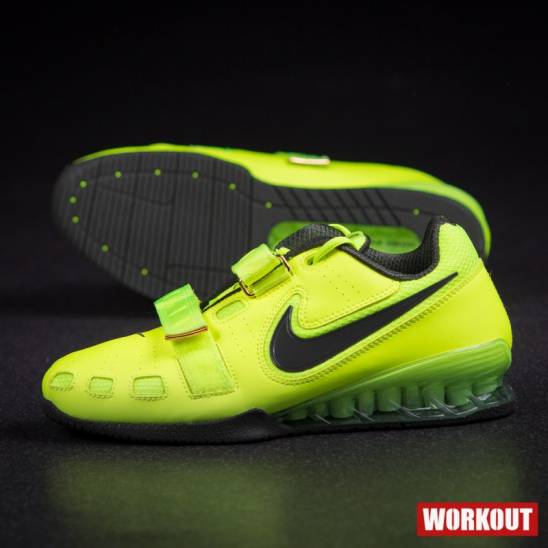 Nike Romaleos 2 Weightlifting Shoes - Volt / Sequoia