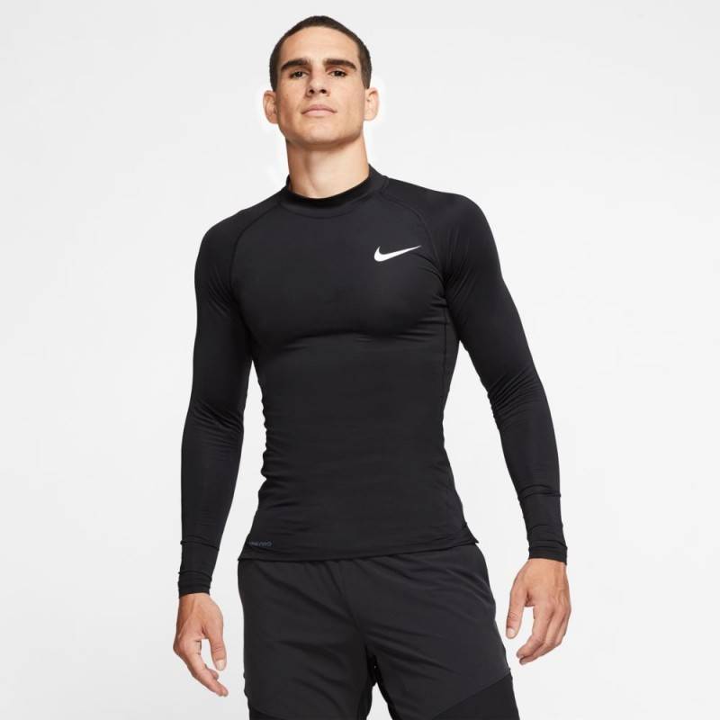 Man T-Shirt Nike Pro black