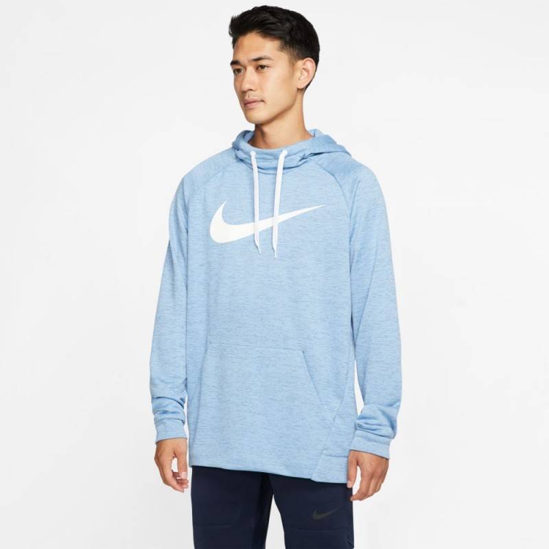 Man hoodie M NK DRY HOODIE PO SWOOSH - blue