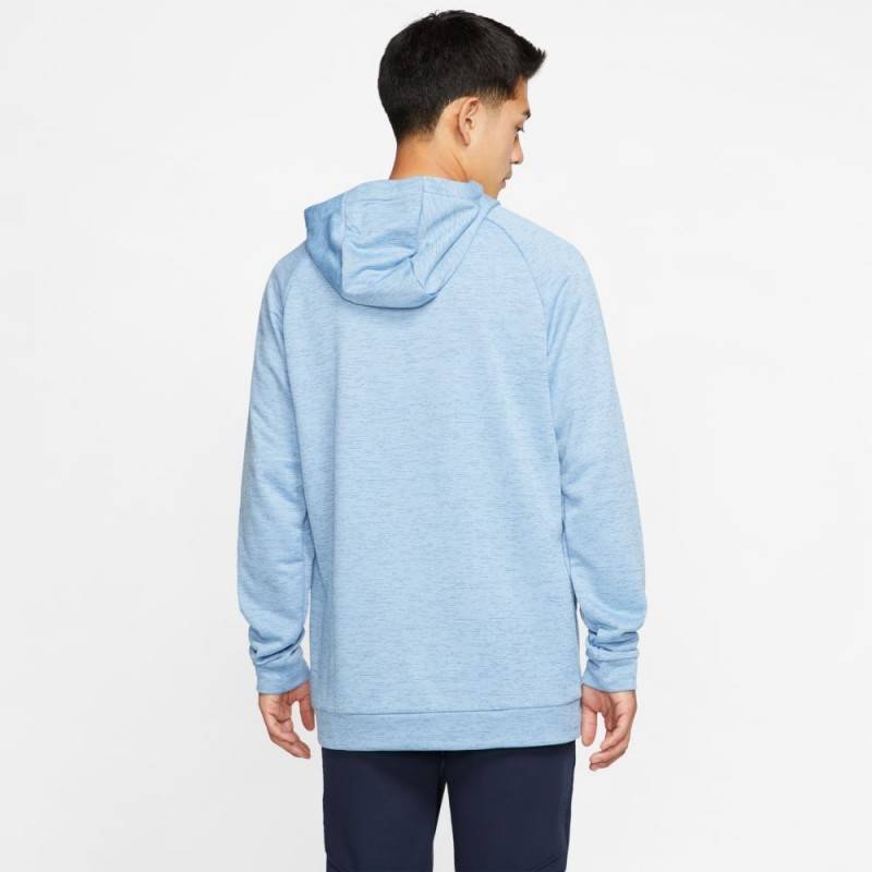 Pánská mikina M NK DRY HOODIE PO SWOOSH - modrá