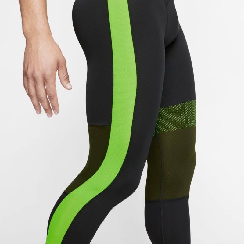 Pánské legíny Nike Pro - SCREAM GREEN