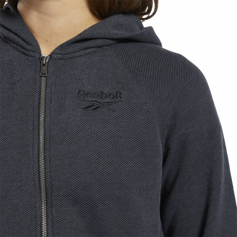 Dámská mikina TE Textured Logo FullZip - FJ2732