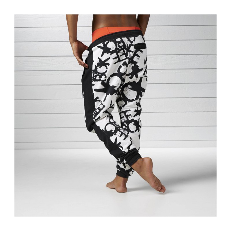 Dámské Yoga tepáky D PRNT JOGGER B45280