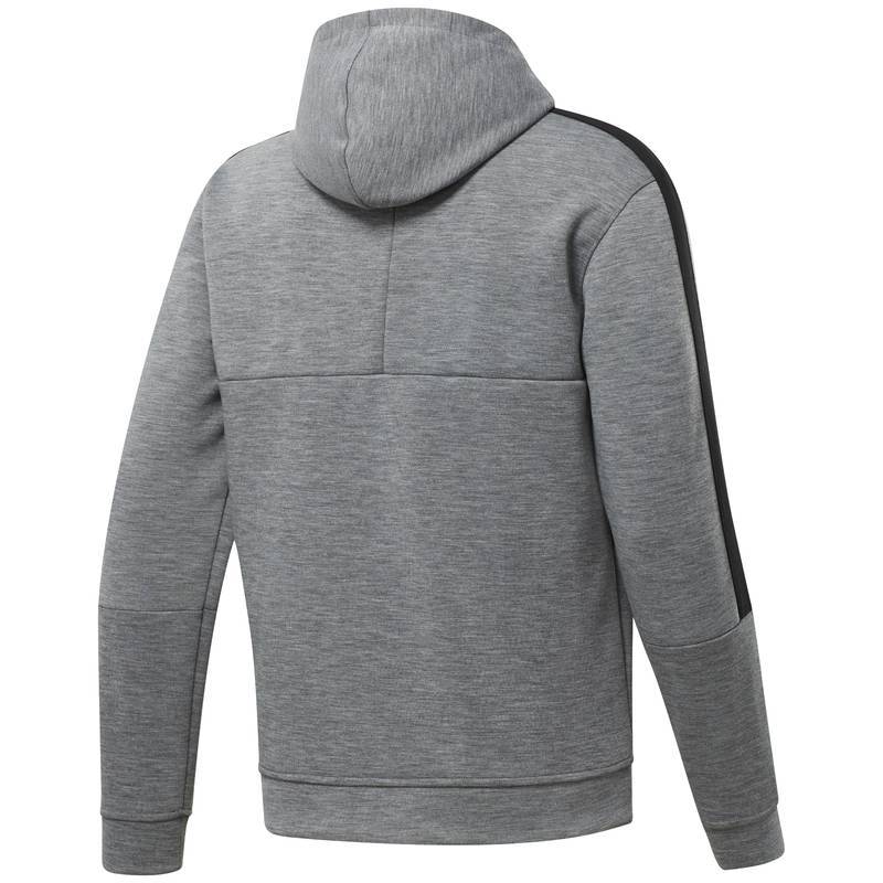 Man hoodie WOR DBL KNIT OTH HOOD - FP6635
