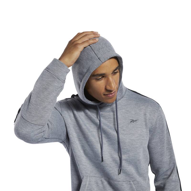 Pánská mikina WOR DBL KNIT OTH HOOD - FP6635