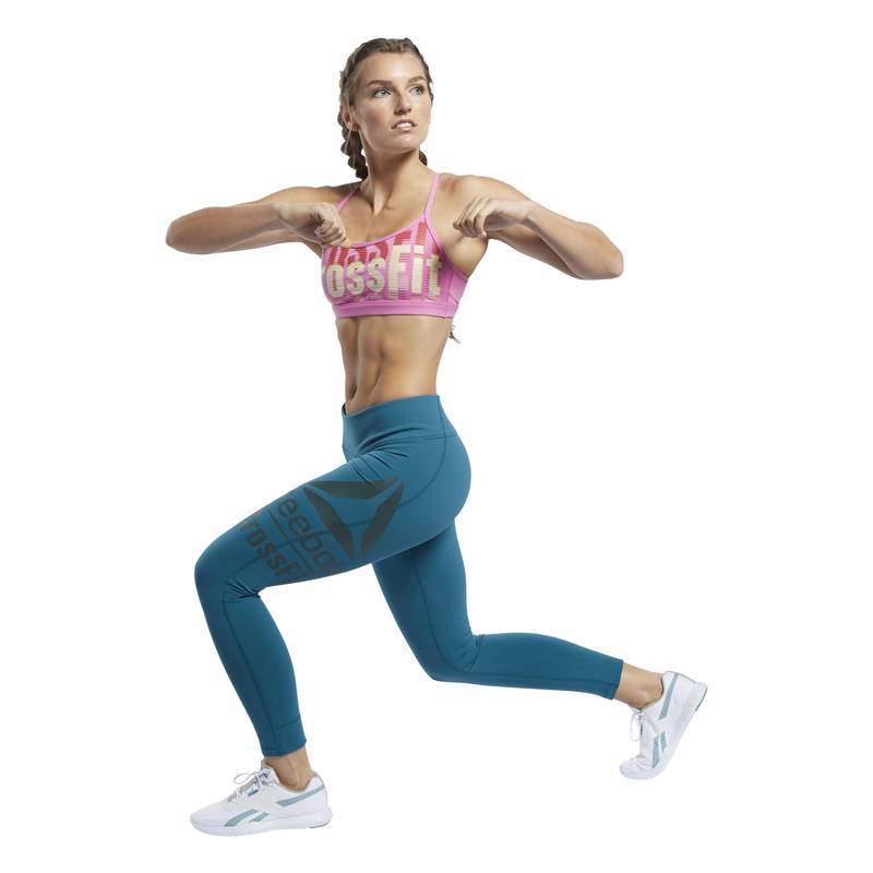 Woman Tight Reebok CrossFit Lux 7/8 LG BR - FQ3186