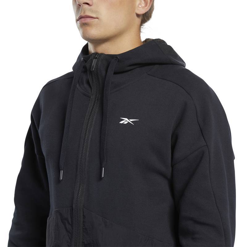 Man hoodie TS Knit-Woven FZ Hoodie - FJ4626