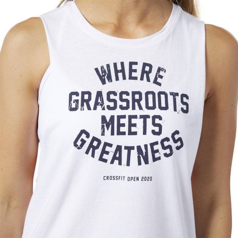 Woman top Reebok CrossFit OPEN Verbiage Tank - FP9334