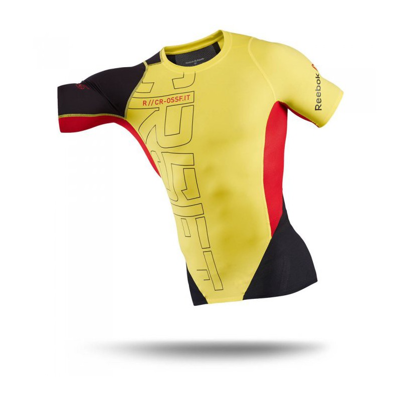 Pánské kompresní tričko Reebok CrossFit MDWT SS B84019