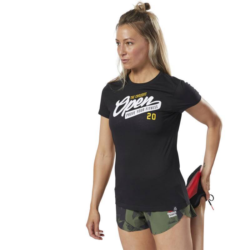 Damen T-Shirt Reebok CrossFit OPEN Tee - FP9324
