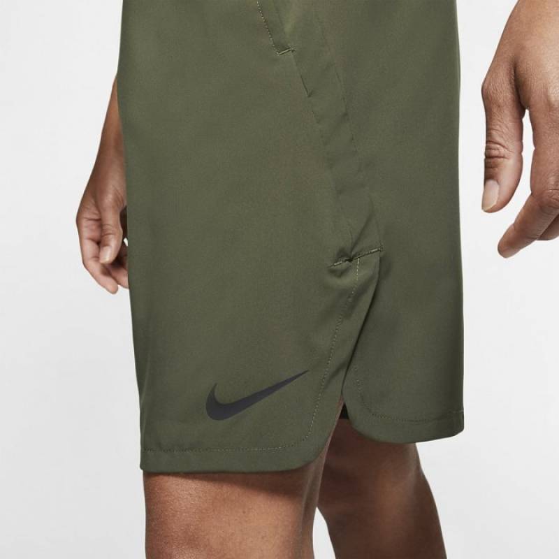 Pánské šortky M NK FLX SHORT WOVEN 2.0 - zelené