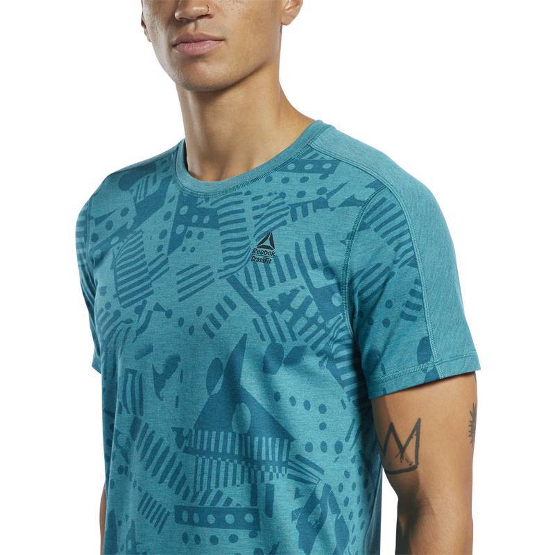 Man T-Shirt Reebok CrossFit Move Tee - Print - FJ5286