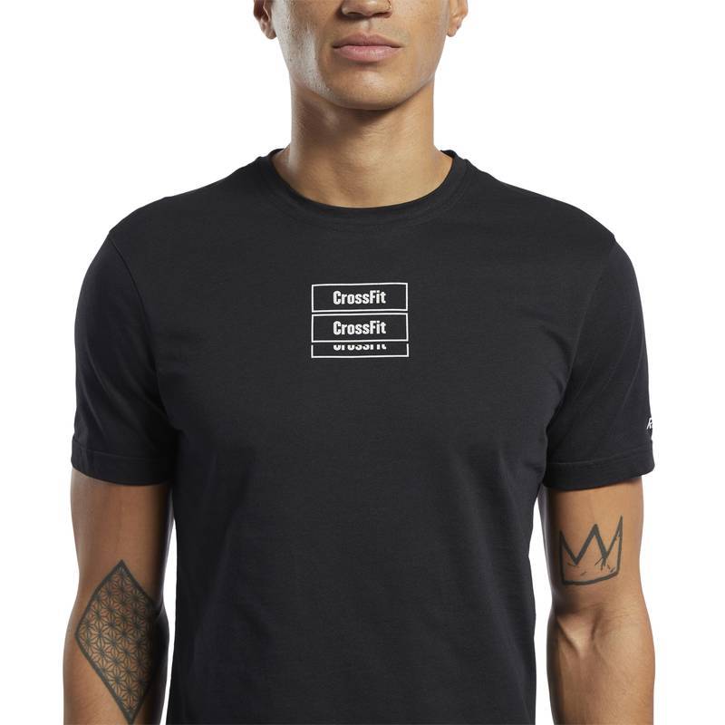 Pánské tričko Reebok CrossFit Mess You Up Graphic T - FJ5285