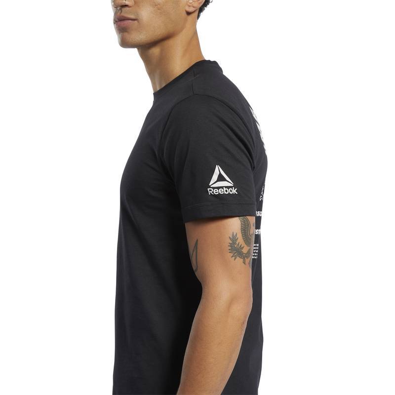 Pánské tričko Reebok CrossFit Mess You Up Graphic T - FJ5285