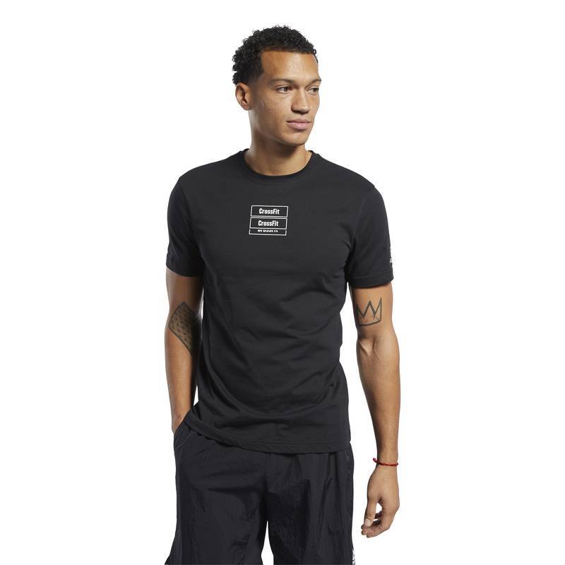 Pánské tričko Reebok CrossFit Mess You Up Graphic T - FJ5285