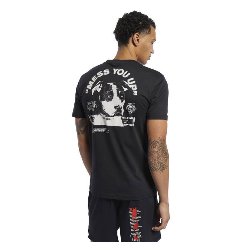 Pánské tričko Reebok CrossFit Mess You Up Graphic T - FJ5285