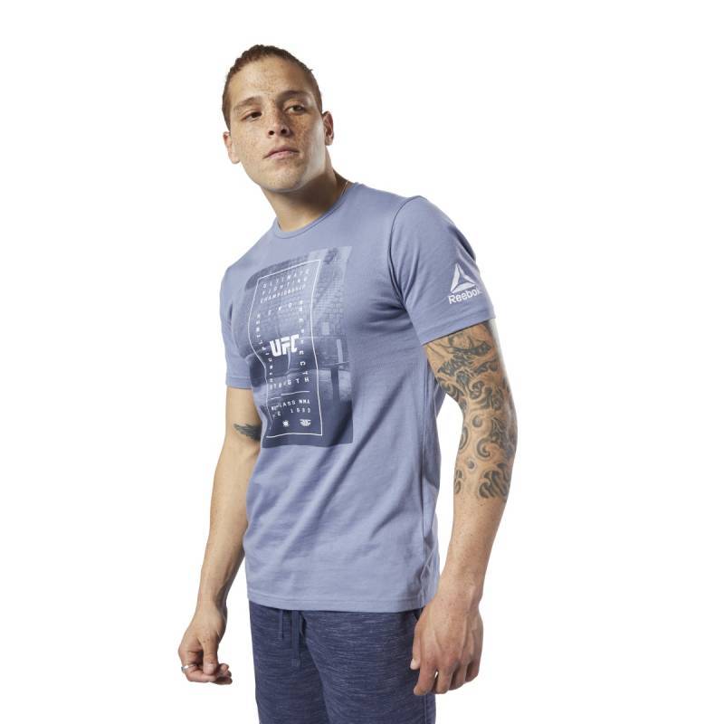 Man T-Shirt UFC FG TEXT TEE - EC1272