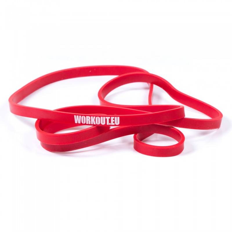 Resistant rubber WORKOUT red - 13 kg
