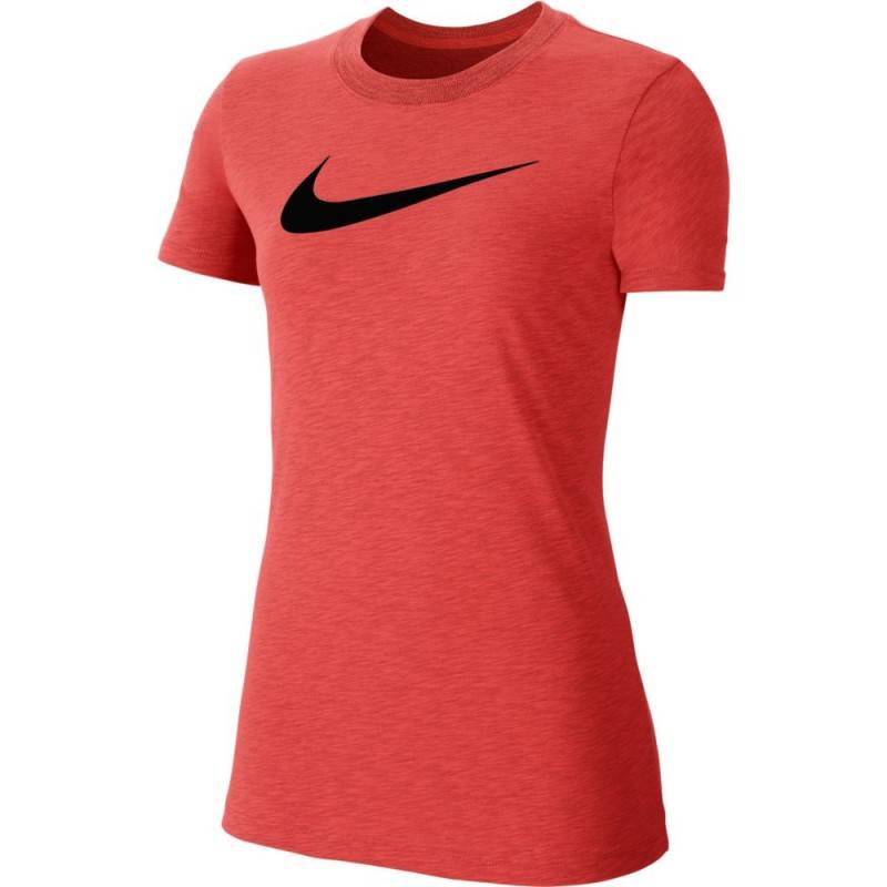 Dámské tréninkové tričko Nike Dri-FIT red/black