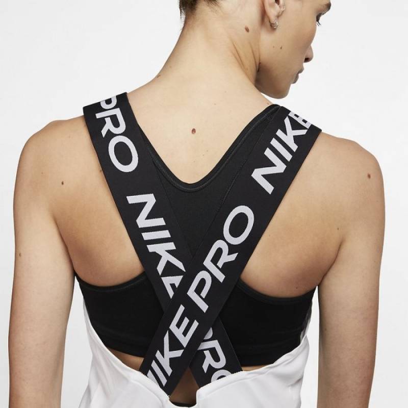 Dámský tréninový top Nike PRO White/black