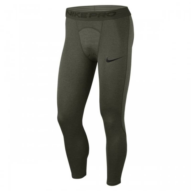Pánské legíny Nike Pro Mens 3/4 Training green