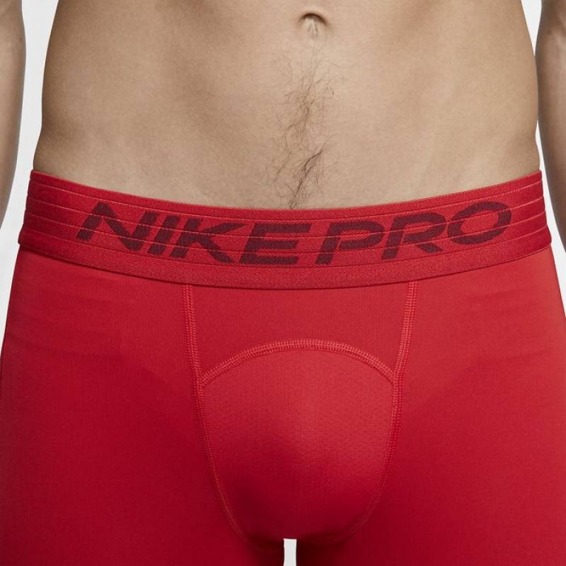Man Shorts Nike Pro Mens Training - red