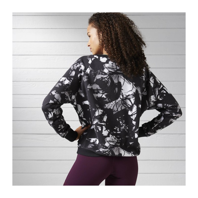 Dámská mikina S FAVES AOP CREWNECK B45992