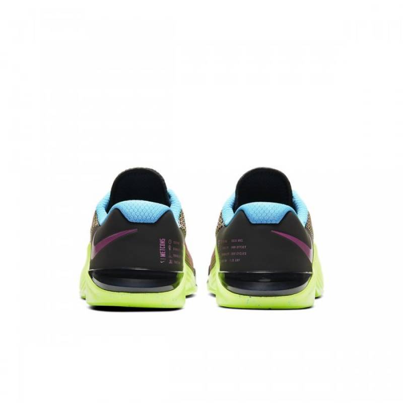 Herrenschuhe Nike Metcon 5 AMP - schwarz/grün/rosa