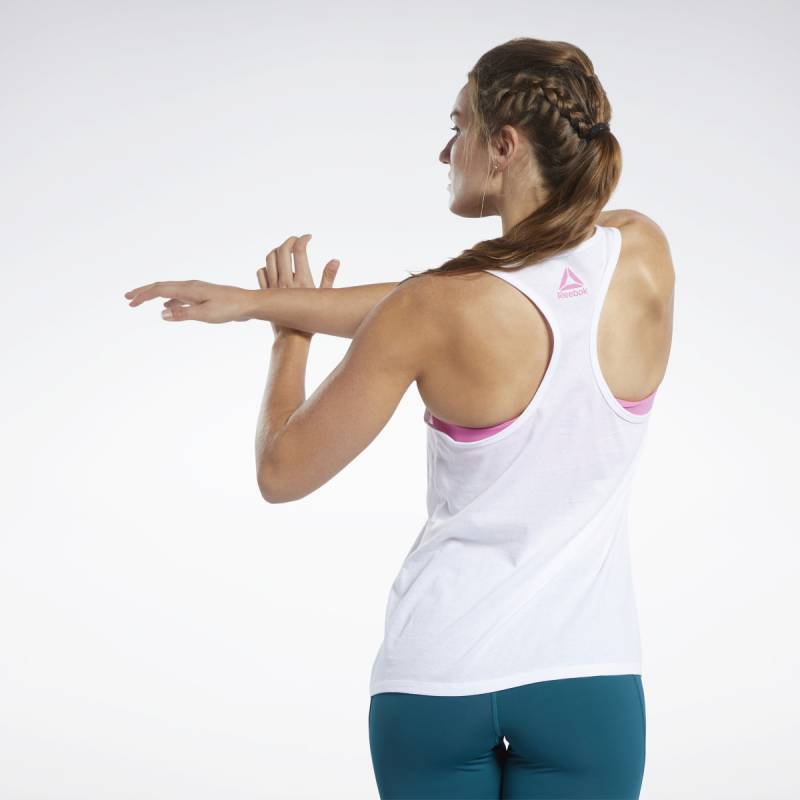 Woman top Reebok CrossFit Surfing Bear Tank - FK4398