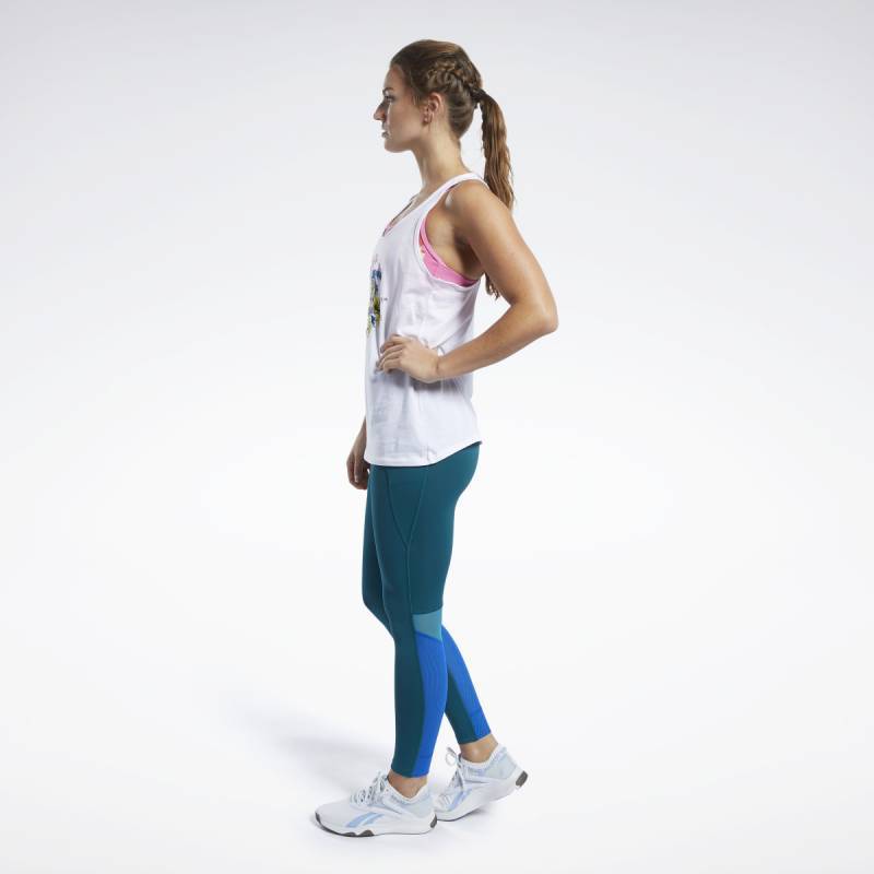 Woman top Reebok CrossFit Surfing Bear Tank - FK4398