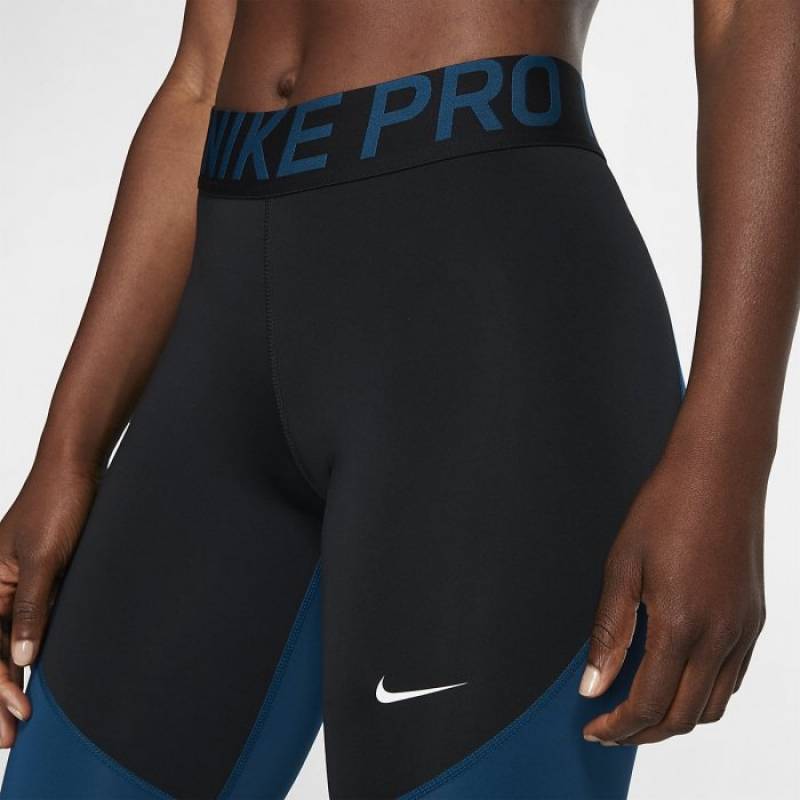 Dámské legíny Nike pro black/dark blue