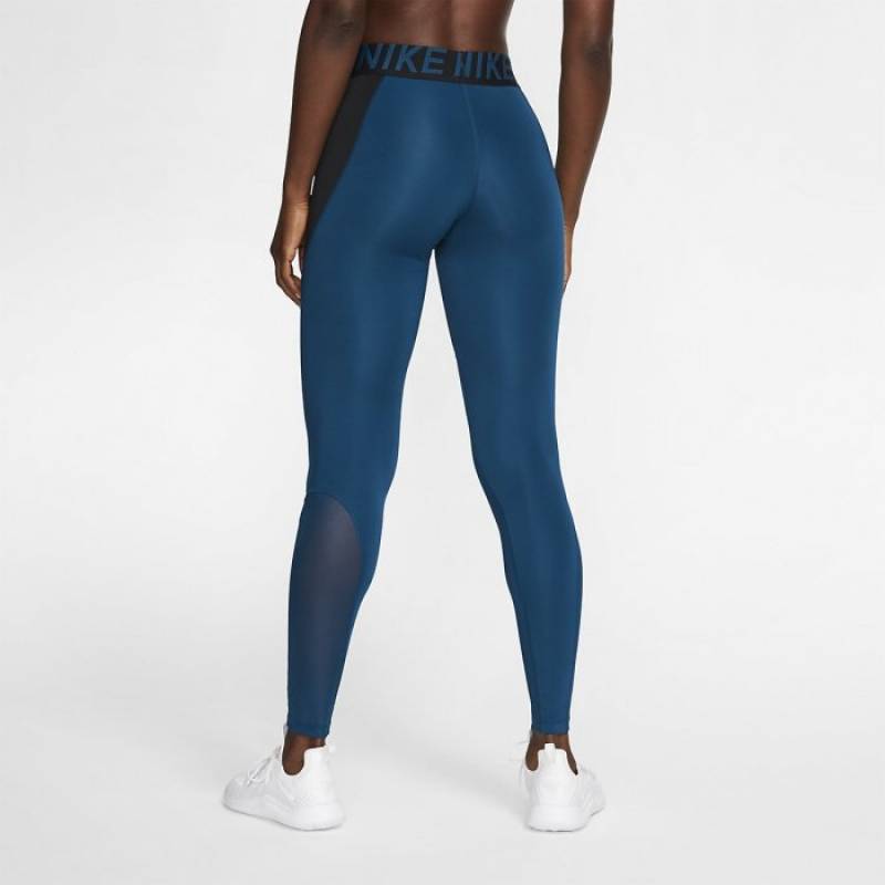 Woman Tight Nike pro black/dark blue