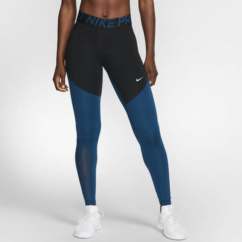 Dámské legíny Nike pro black/dark blue