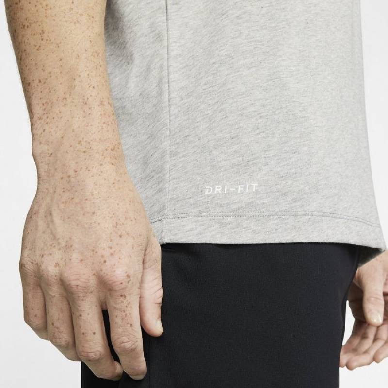 Pánské trénininkové tričko Nike ATHLETE graphic DK gray